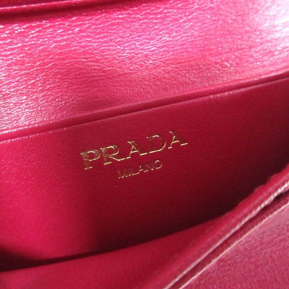 Auth Prada - Bordeaux Leather Business #79477P28B - Picture 4 of 7